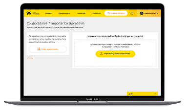 99 web system screenshot 3